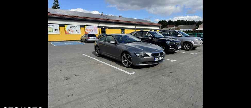 BMW Seria 6 cena 27900 przebieg: 187343, rok produkcji 2007 z Przemyśl małe 232